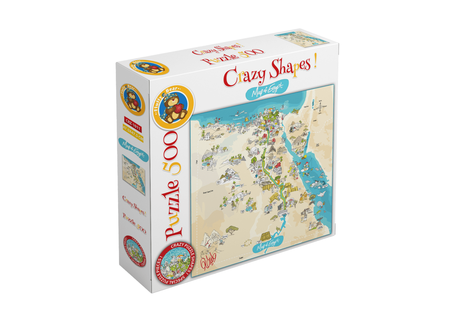 Egypt Map Puzzle - Fun & Educational Game | Shop now in Egypt